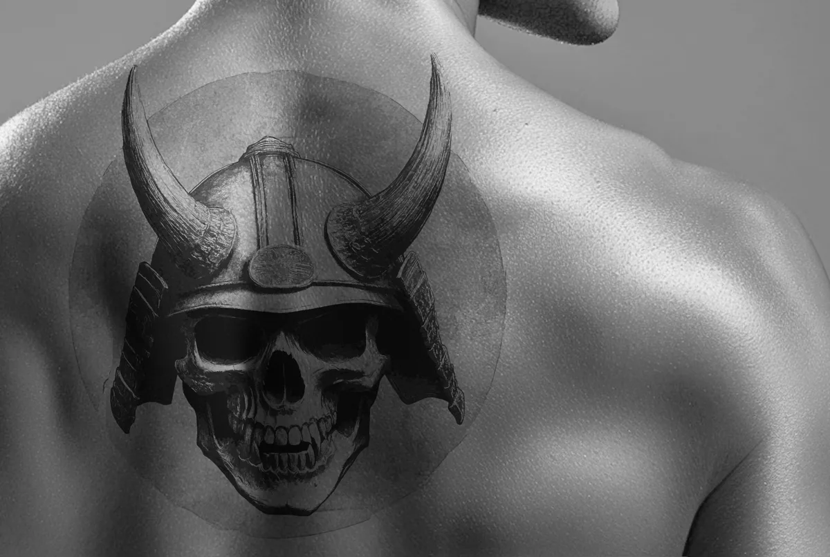 samourai — simulation sur peau