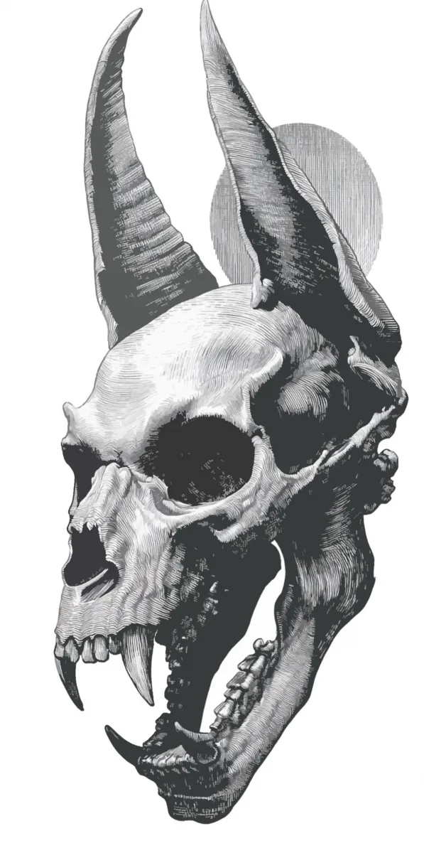 Skull Loup anibus