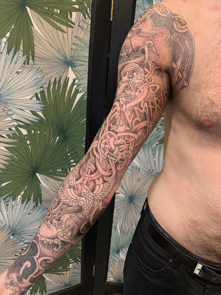 Tatouage Bras Viking Var - photo