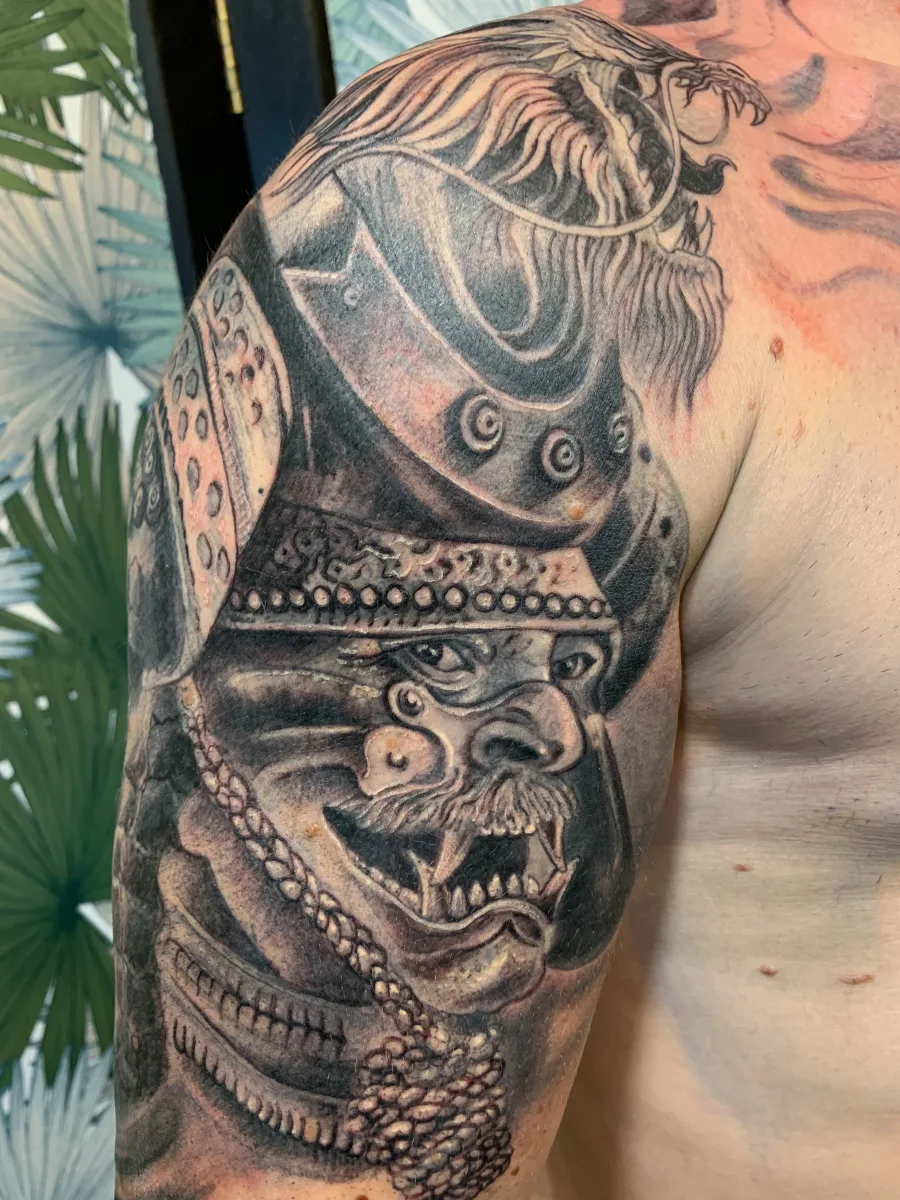 Bouddha & Samouraï Réaliste - photo