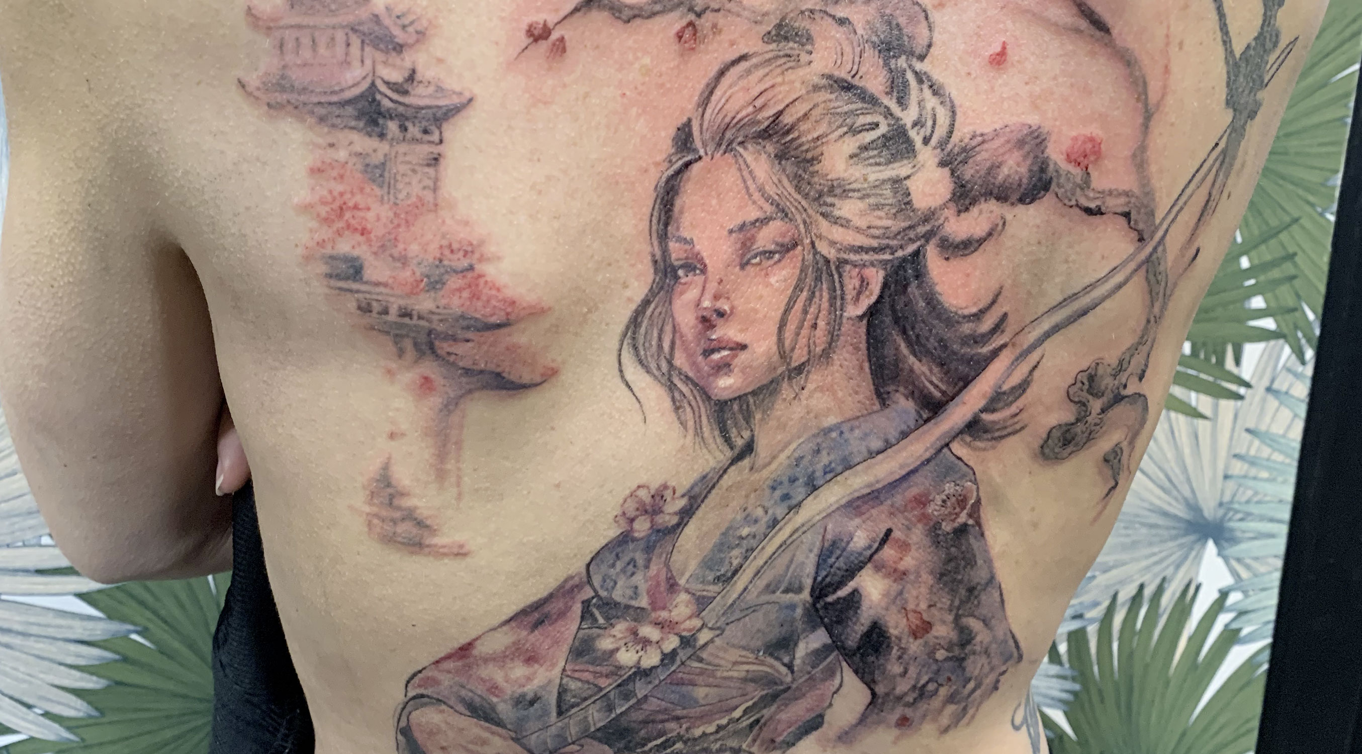 Tatouage geisha